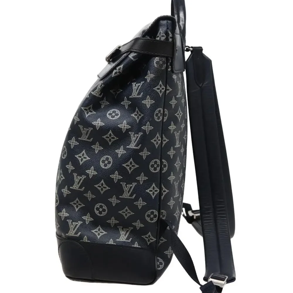 Louis Vuitton Monogram Savanna Steamer Backpack Black